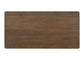 Wethersfield Dining Table with Clipped Corner Medium Walnut 109841 Coaster FredCo