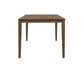 Wethersfield Dining Table with Clipped Corner Medium Walnut 109841 Coaster FredCo