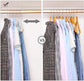 White 24-Pack Velvet Coat Hangers with Movable Clips FredCo