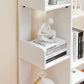 White 8 Shelves Tree-Shaped Bookshelf FredCo