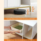 White and Gold Cat Litter Box Enclosure 31.5 inch FredCo