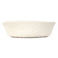 White Cross Weave Bowl Large CB3490-40-R11 FredCo