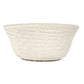 White Cross Weave Vase Large CB3493-26-R11 FredCo