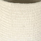 White Cross Weave Vase Small CB3493-20-R11 FredCo