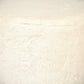White Faux Fur Stool GH001-RW FredCo