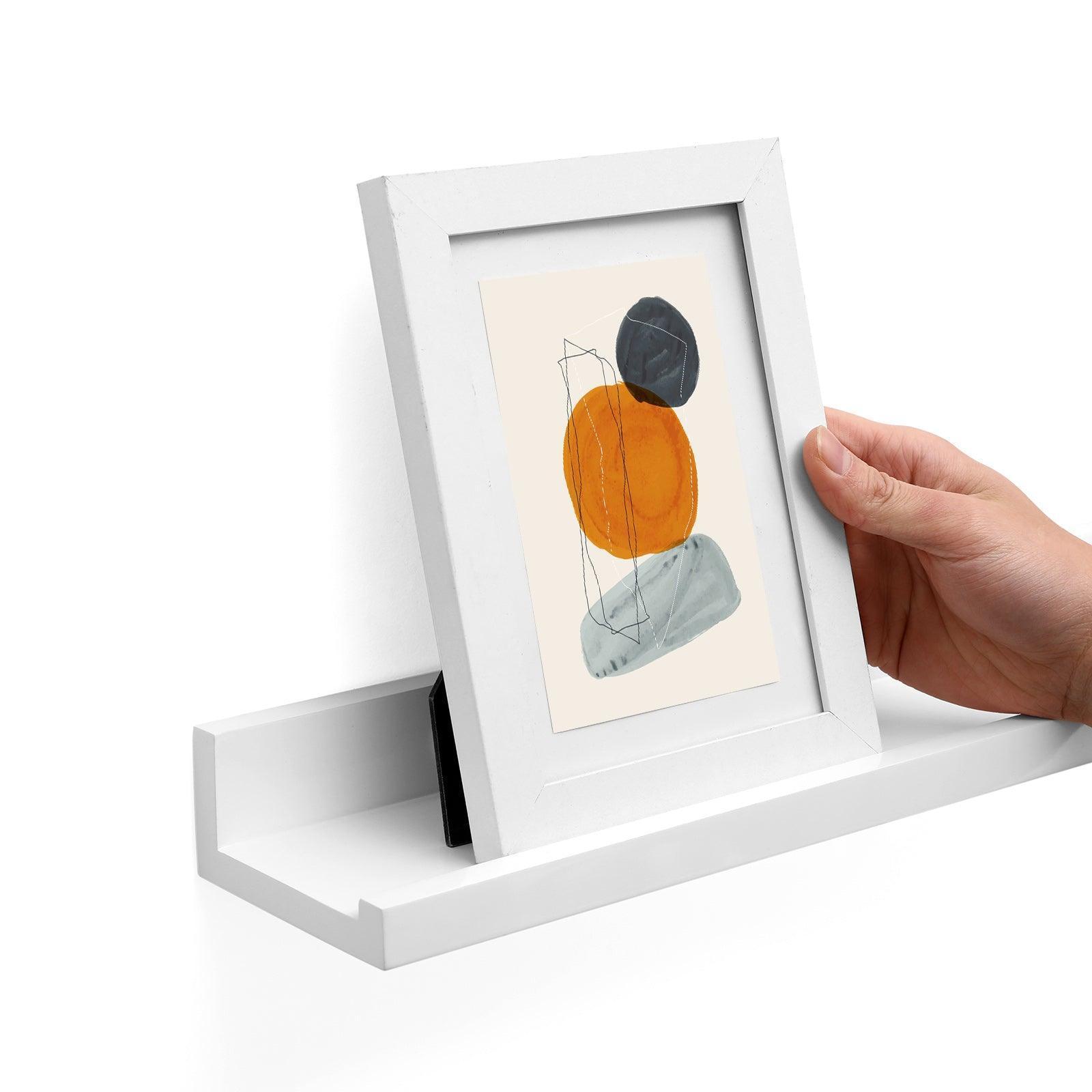 White Floating Shelves Set of 2 FredCo