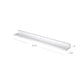 White Floating Shelves Set of 2 FredCo