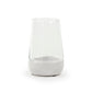 White Hurricane Vase(7283S A579) FredCo