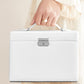 White Jewelry Organizer Box with Lock FredCo