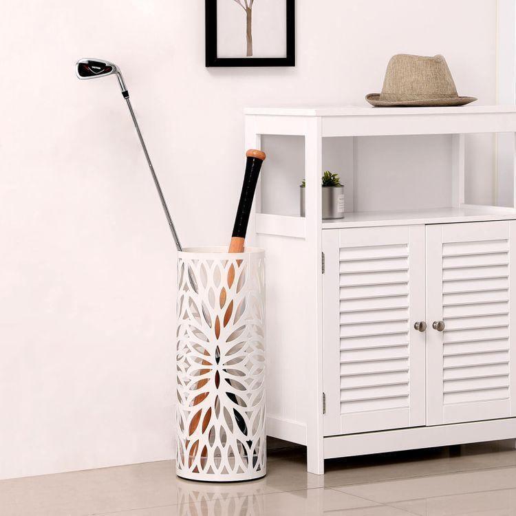 White Umbrella Standing Holder FredCo