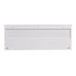 White Wall Mounted Coat Rack with 4 Dual Hook FredCo