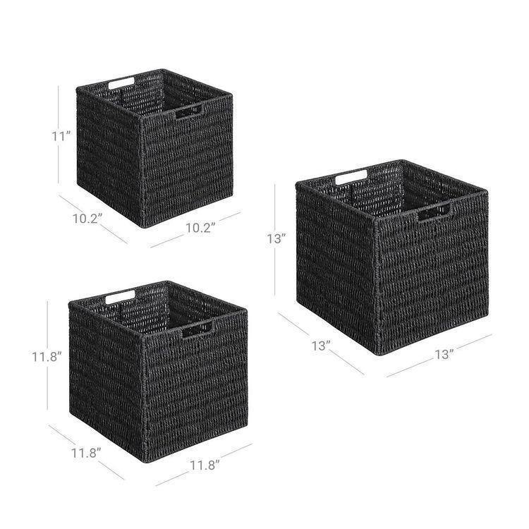 Wicker Style Storage Boxes FredCo