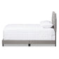 Willis Modern and Contemporary Light Grey Fabric Upholstered Queen Size Bed FredCo