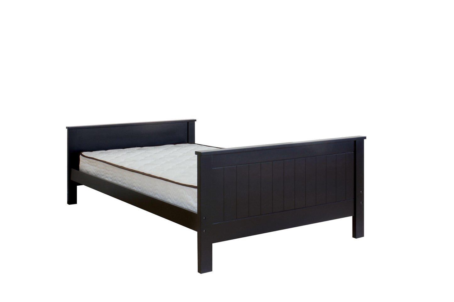 Willoughby Twin Bed, Black FredCo
