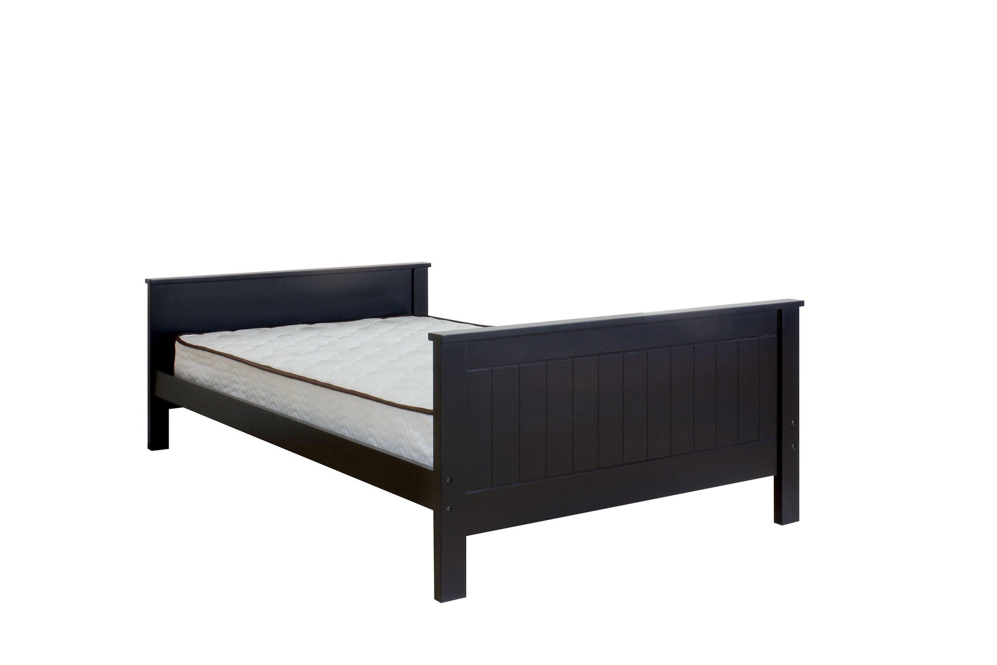 Willoughby Twin Bed, Black FredCo