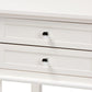 Willow Modern Transitional White Finished 2-Drawer Wood Nightstand FredCo