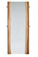 Winslow Standing Mirror Smokey Walnut and Coffee Bean FredCo