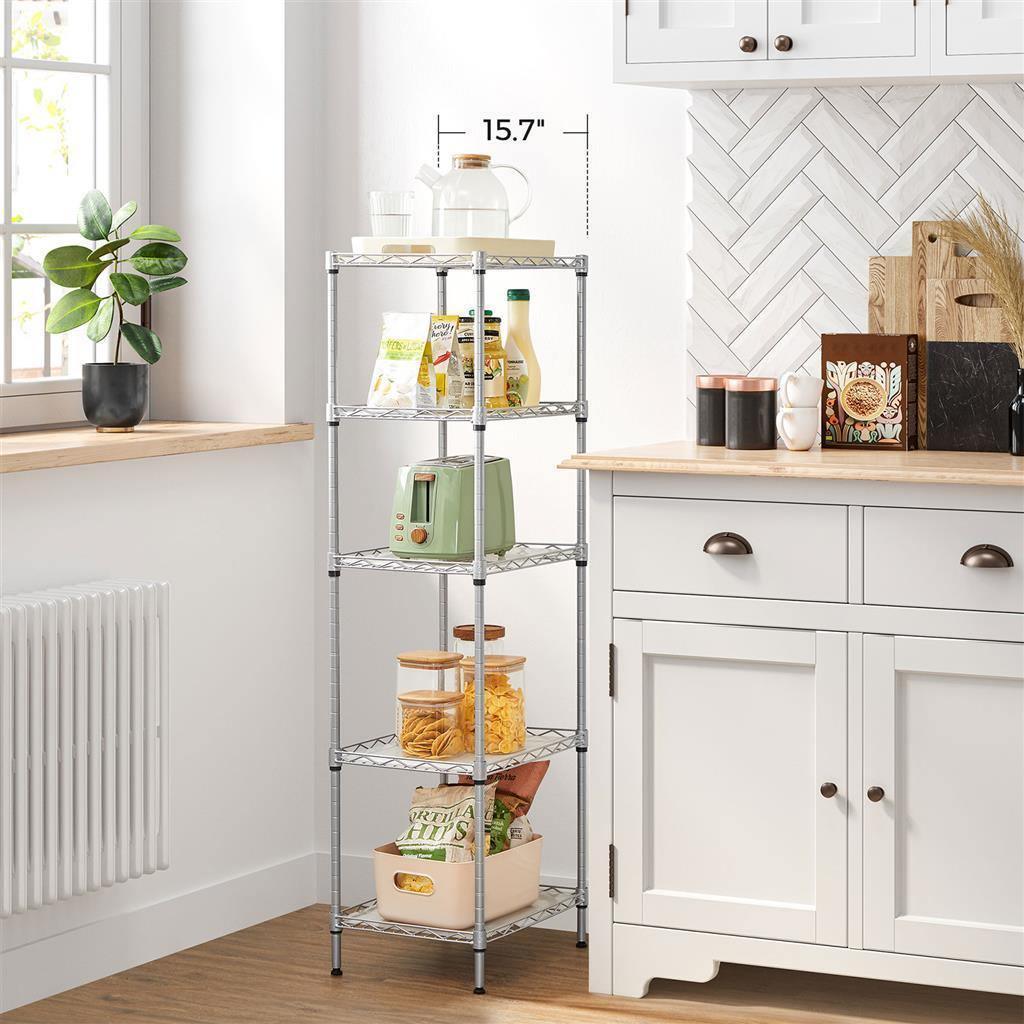 Wire Shelving Unit 47" Tall FredCo
