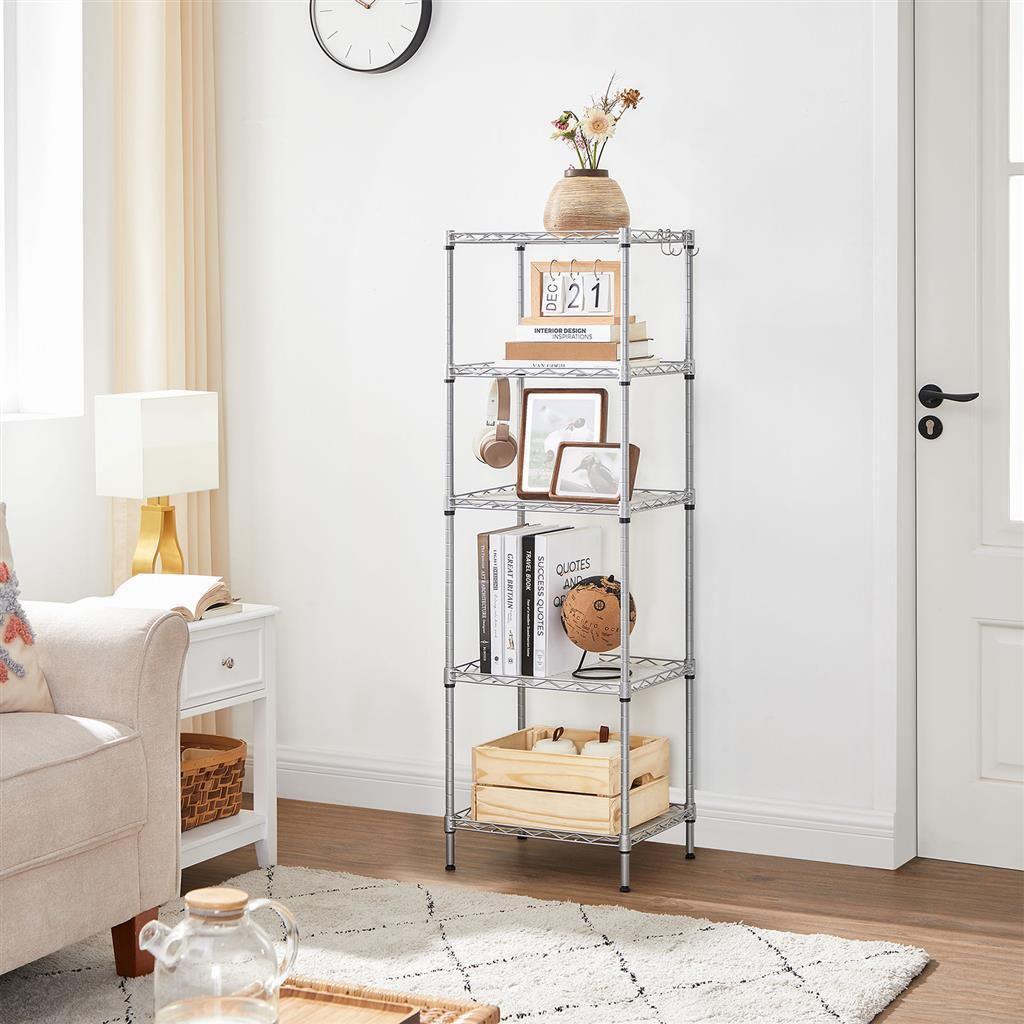 Wire Shelving Unit 47" Tall FredCo