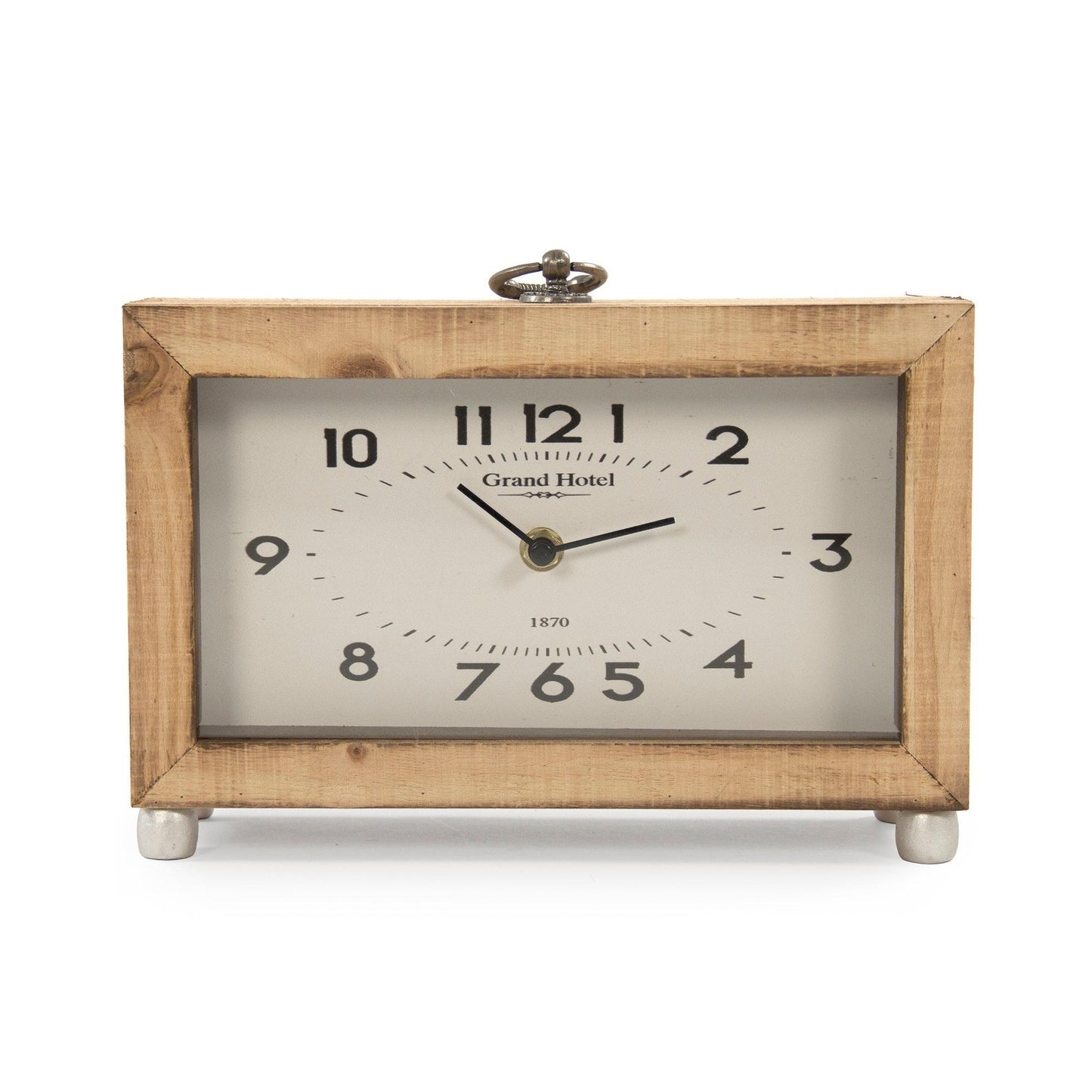 Wooden Box Clock PC077 FredCo