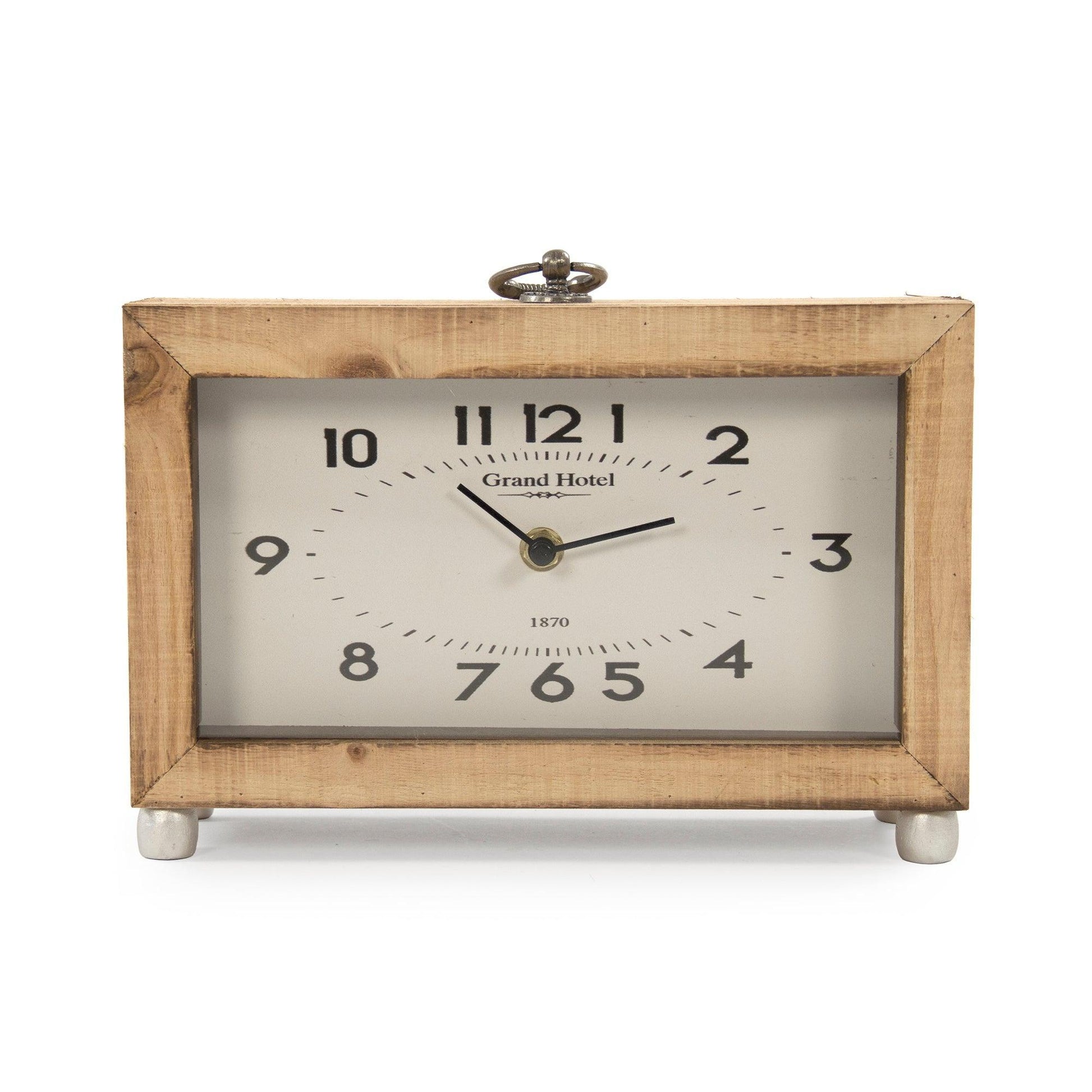 Wooden Box Clock PC077 FredCo