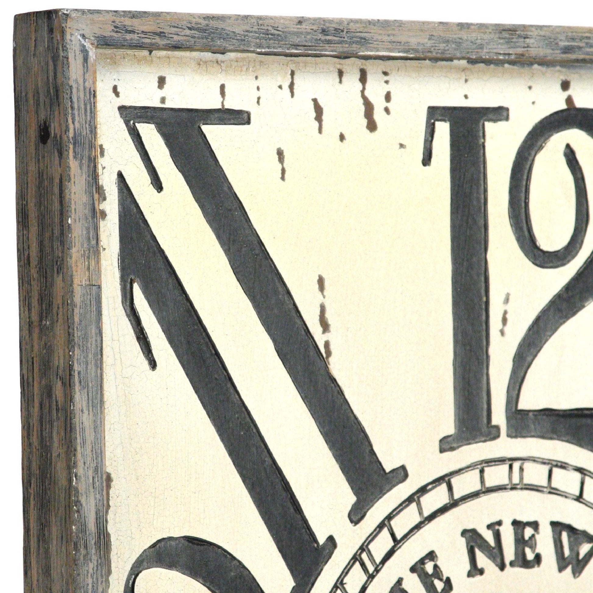 Wooden Clock PC040 FredCo