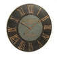 Wooden Frame Iron Clock PC095 FredCo