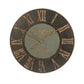 Wooden Frame Iron Clock PC095 FredCo