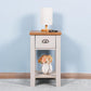 Wooden Living Room Side Table,Floor-standing Storage Table FredCo
