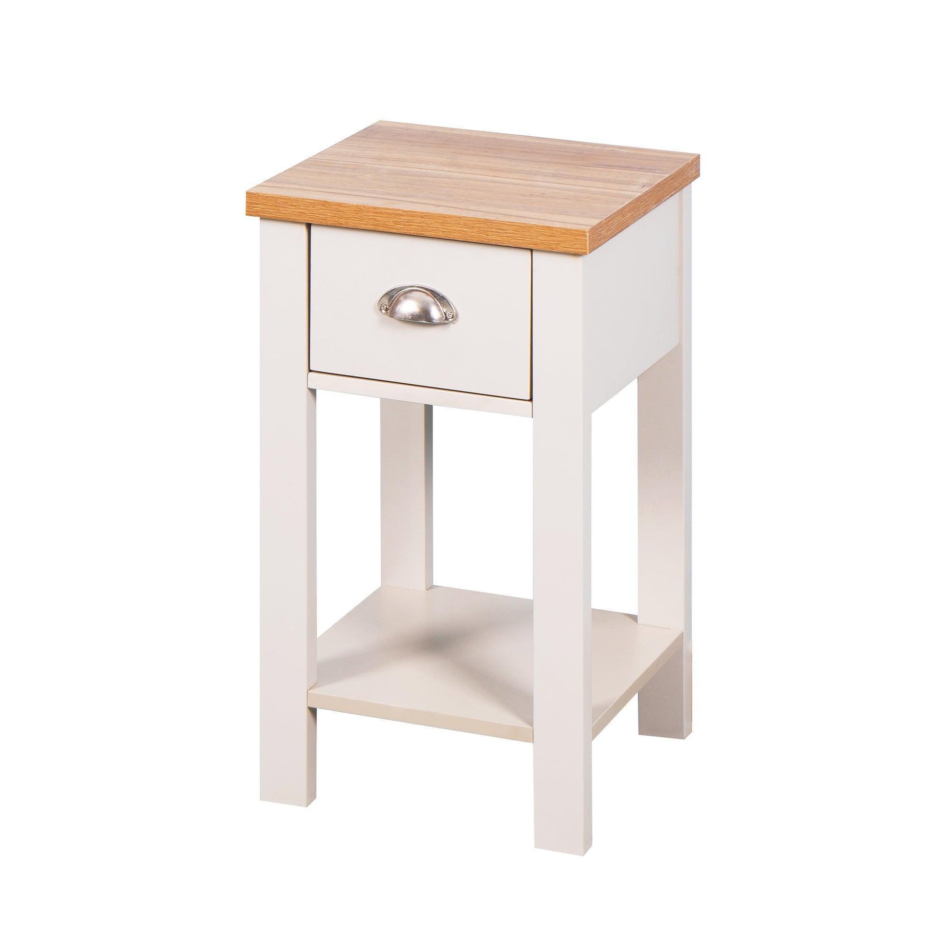 Wooden Living Room Side Table,Floor-standing Storage Table FredCo