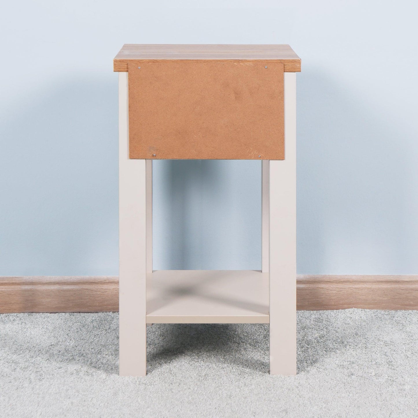 Wooden Living Room Side Table,Floor-standing Storage Table FredCo