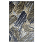 Xander Non-Slip Abstract Paint Pattern Nylon Foldable Rug FredCo