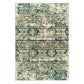 Zebrina Vintage Moroccan Floral Distressed Rug FredCo
