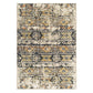 Zebrina Vintage Moroccan Floral Distressed Rug FredCo