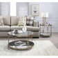 Zekera Coffee Table Champagne & Mirrored FredCo