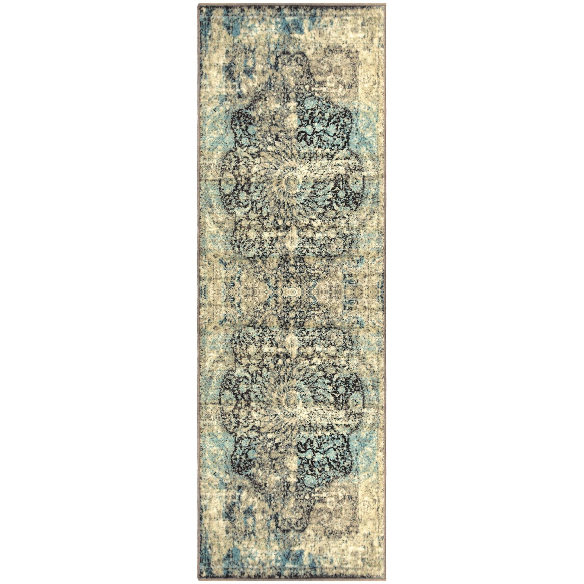 Zelda Vintage Oriental Distressed Rug FredCo
