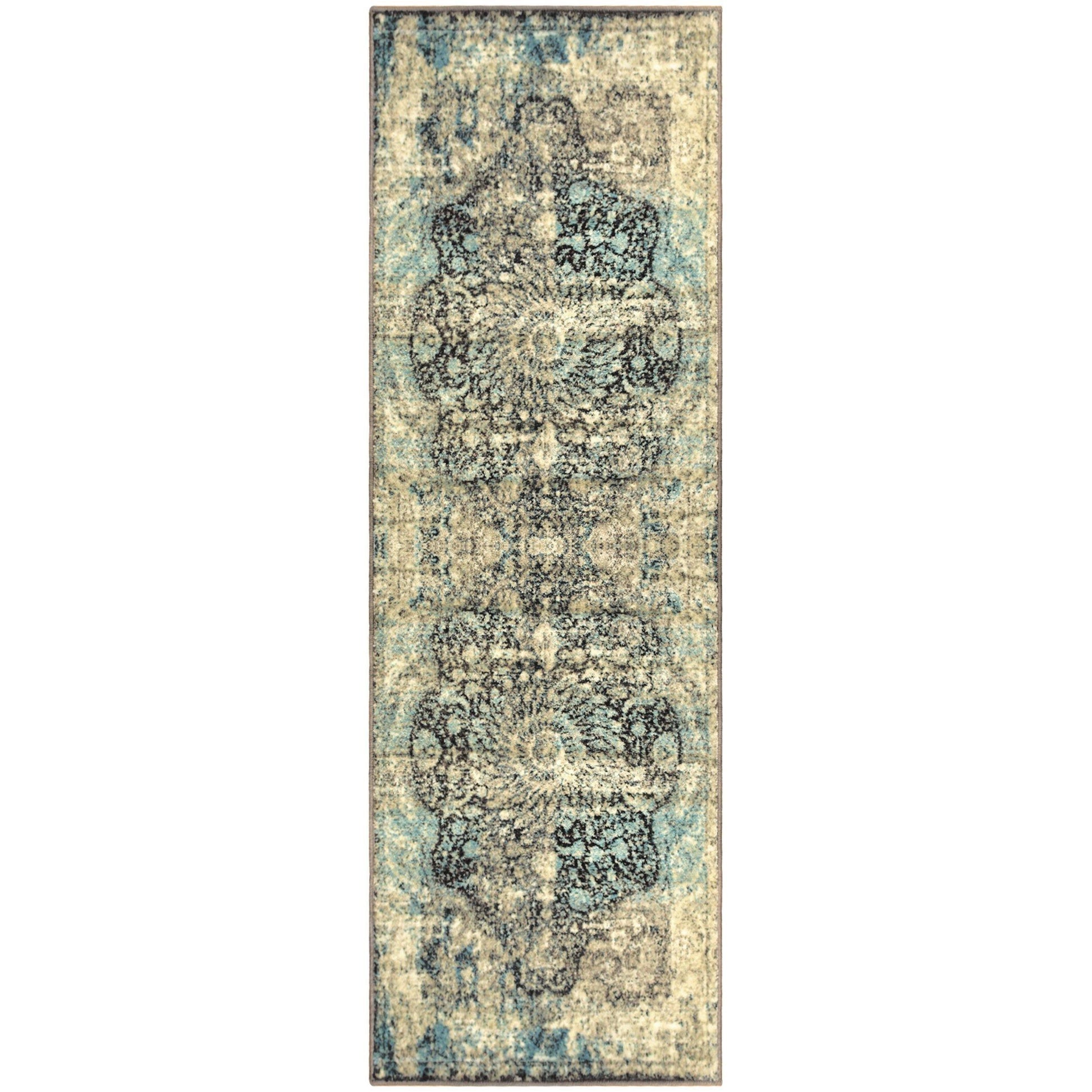 Zelda Vintage Oriental Distressed Rug FredCo