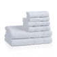 Zero Twist Smart Dry 100% Combed Cotton 6-Piece Towel Set FredCo