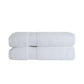 Zero-Twist Smart-Dry Absorbent Combed Cotton 2-Piece Bath Sheet Set FredCo